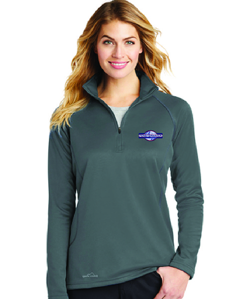 Eddie Bauer Ladies Smooth Fleece Base Layer 1/2-Zip
